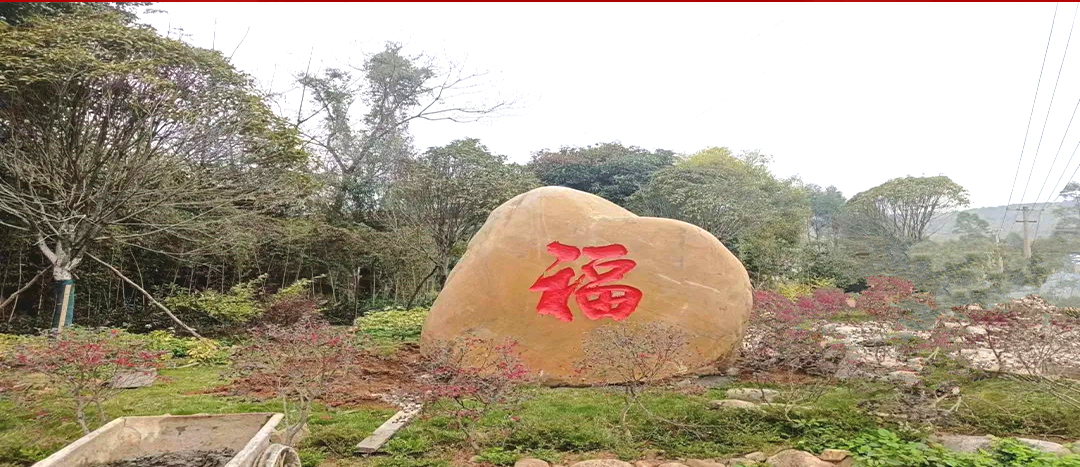 真情“石”意一Z6官网化工为仓海诗廊捐赠景观石